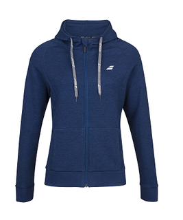 Babolat Hooded Jacket Exercise Club 2021 dark blue Women